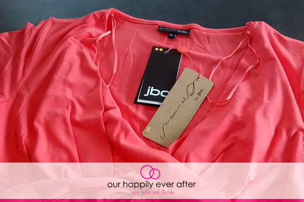 review mamma by jbc borstvoeding t-shirt our happily ever after