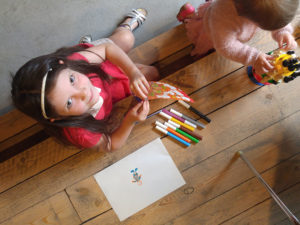 Meisje trouwfeest