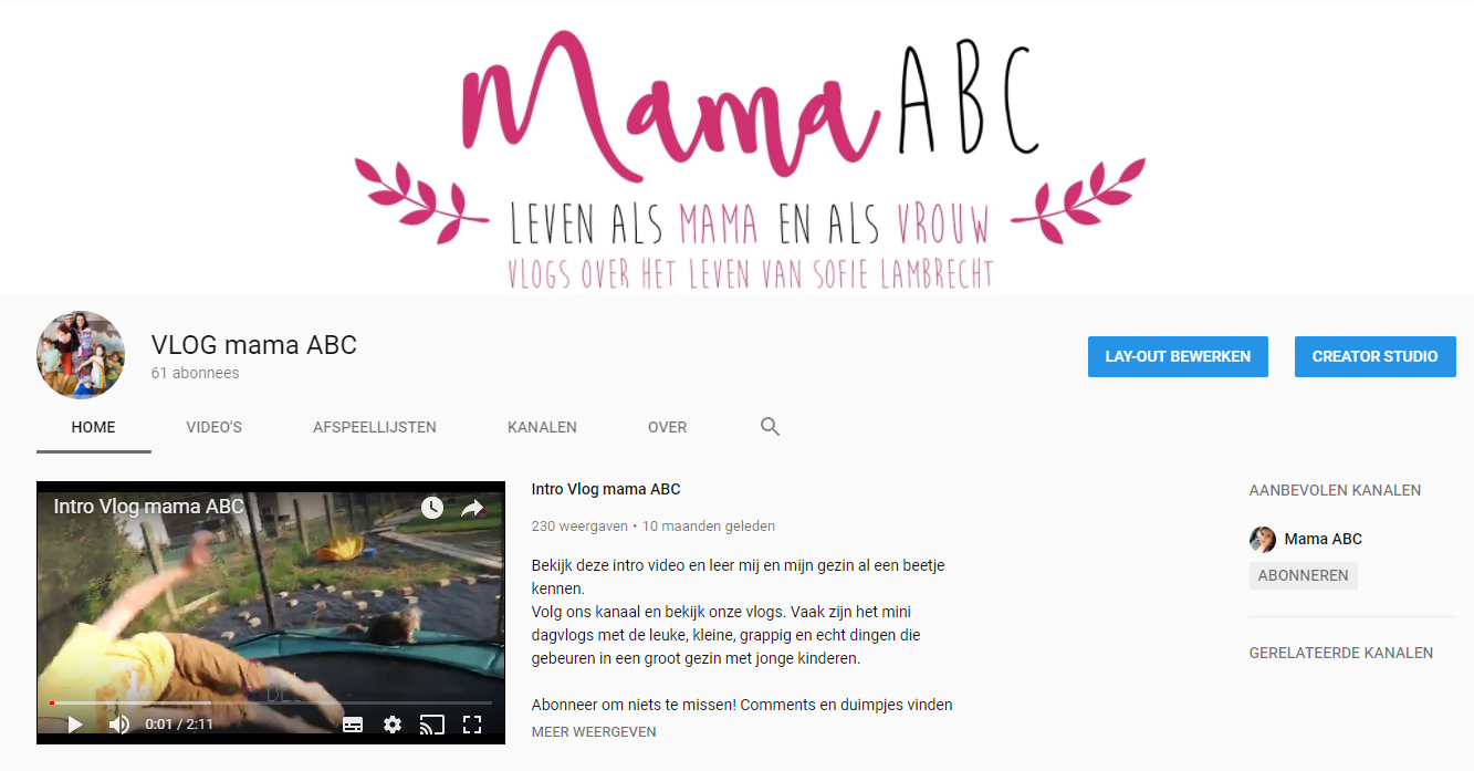 Mama ABC YouTube