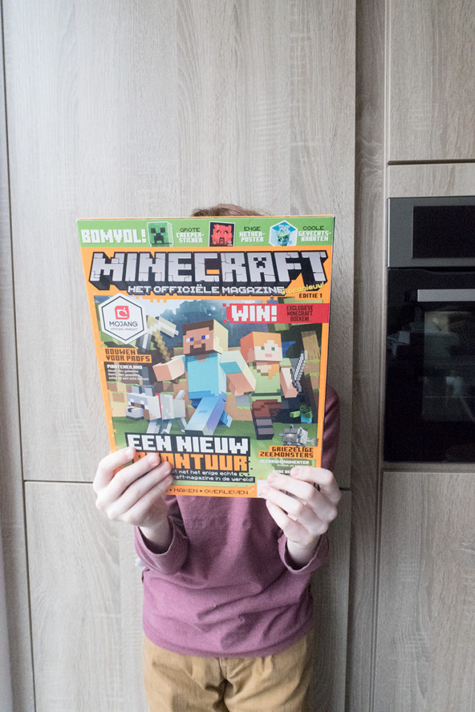 Minecraft Magazine Sofie Lambrecht Mama Blog