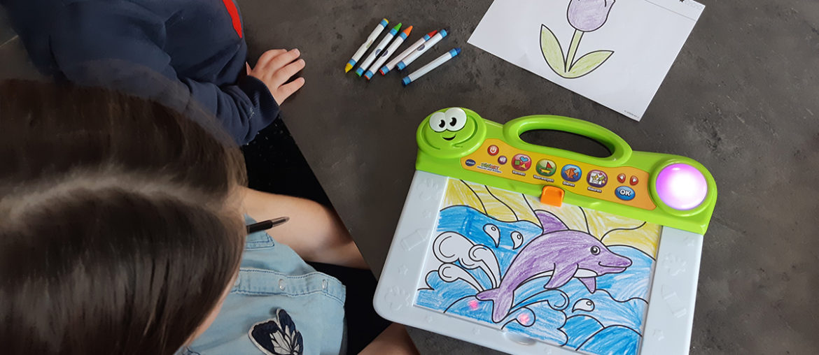 Tekenen met lichtjes – onder de loep genomen VTech Digiart Sofie Lambrecht