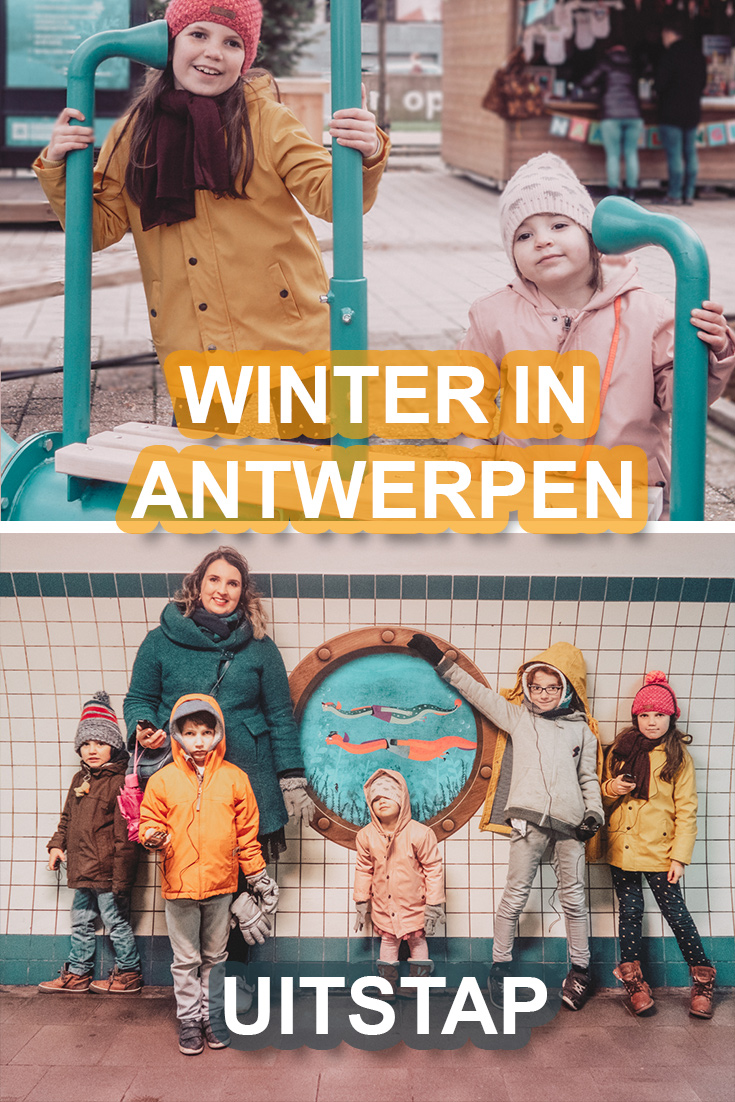 Winter in Antwerpen het geluidshuis
