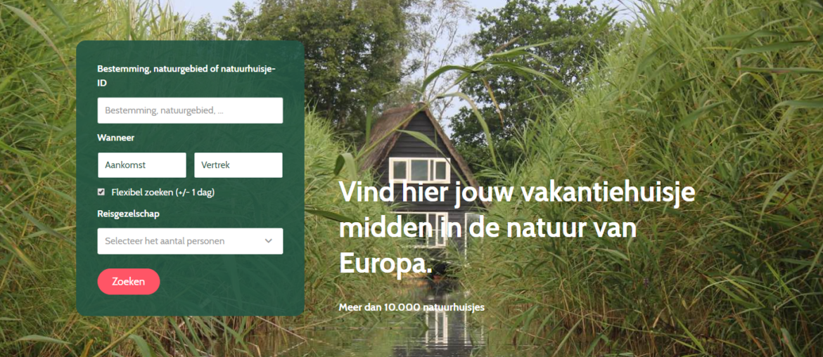 Ga eens met je gezin naar een natuurhuisje Natuurhuisje, logeren in een vakantiehuis midden in de natuur in europa