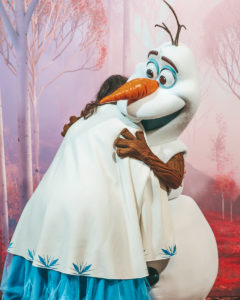 Meeting Olaf at Disneyland Paris 2020