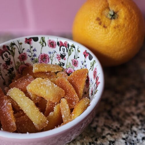 snoepjes zelf maken van appelsien schillen