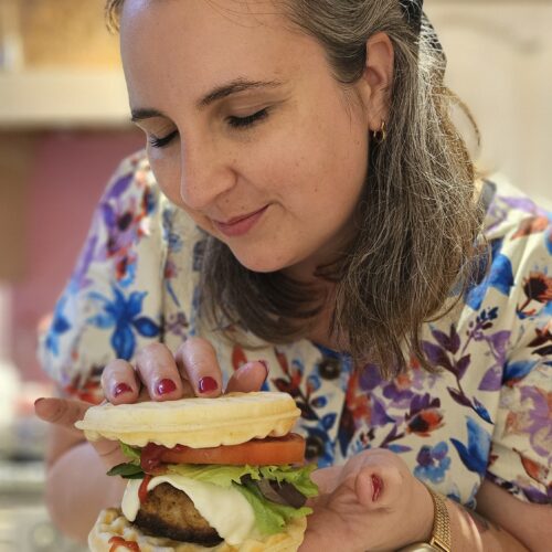 Wurgers maken doe je zo - wafel en hamburger