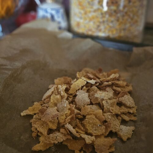 Home made cornflakes - maak zelf je eigen cornflakes met dit recept